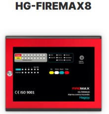 Panel contra incendios Firemax 8 HGFIREMAX8 8 zonas 230V
