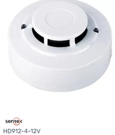 Detector de temperatura SENTEX HD912-4-12V 4 hilos para sistemas de alarma contra incendios